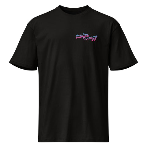 Black Tiddies Energy Drink Let Me See Them Cans unisex t-shirt, front view